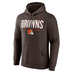 Fanatics Cleveland Browns Pylon Outline Pullover Hoodie Brown