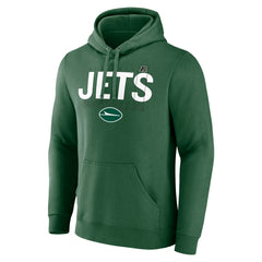 Fanatics New York Jets Pylon Outline Pullover Hoodie Green