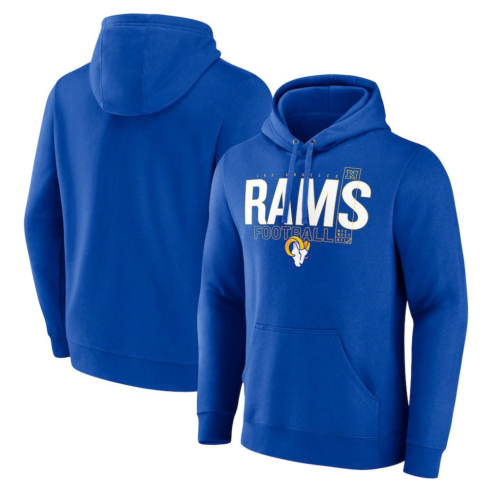 Fanatics Los Angeles Rams Pylon Outline Pullover Hoodie Royal