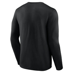 Fanatics Las Vegas Raiders Stat Sheet Long Sleeve T-Shirt Black