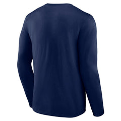 Fanatics Tennessee Titans Stat Sheet Long Sleeve T-Shirt Navy