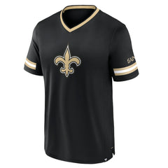 Fanatics New Orleans Saints Stripe Stacking T-Shirt Black
