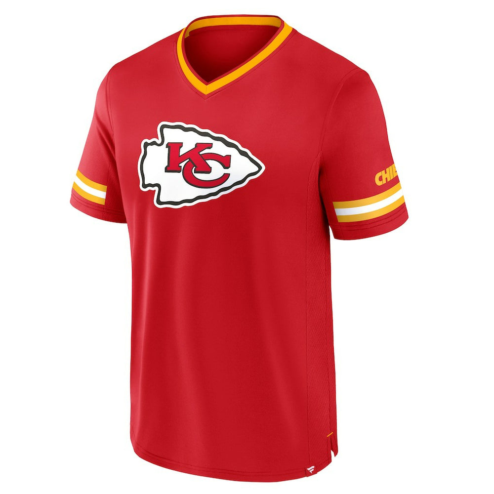 Fanatics Kansas City Chiefs Stripe Stacking T-Shirt Red