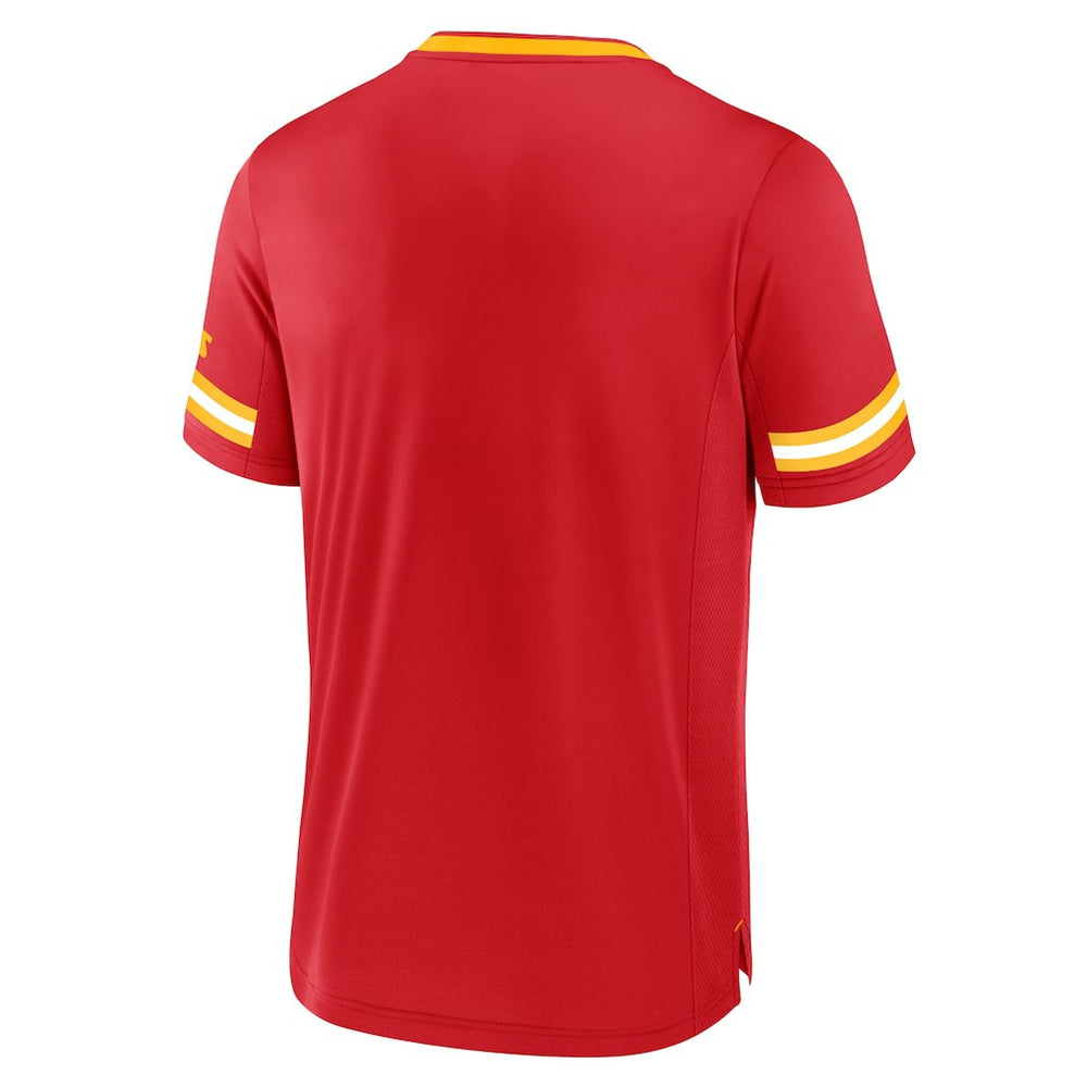 Fanatics Kansas City Chiefs Stripe Stacking T-Shirt Red