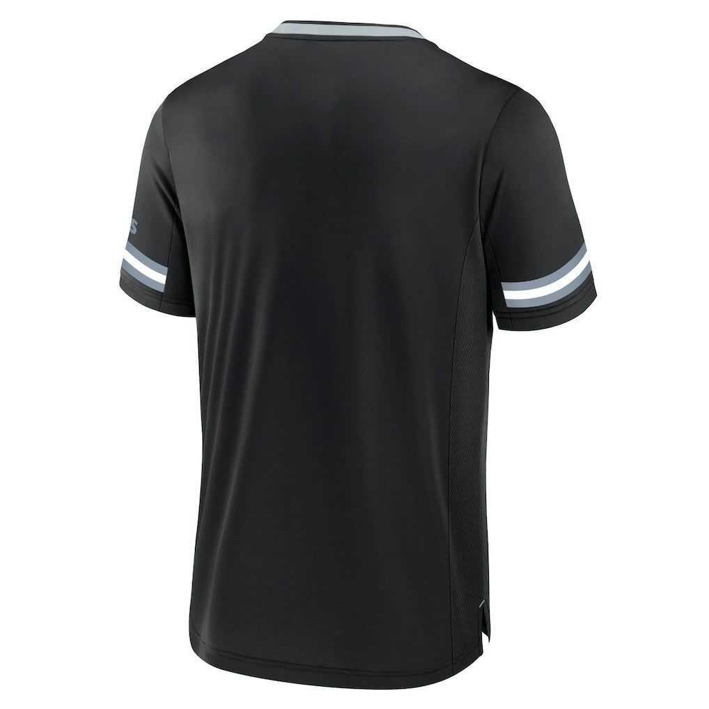 Fanatics Las Vegas Raiders Stripe Stacking T-Shirt Black