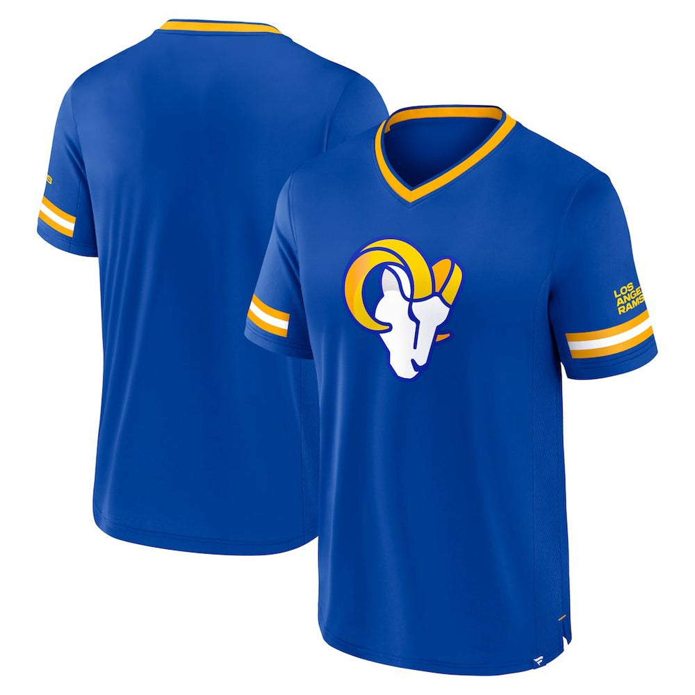 Fanatics Los Angeles Rams Stripe Stacking T-Shirt Royal