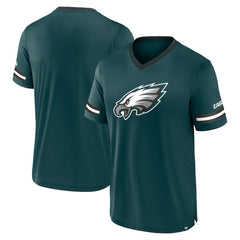 Fanatics Philadelphia Eagles Stripe Stacking T-Shirt Midnight Green