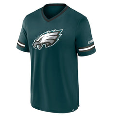 Fanatics Philadelphia Eagles Stripe Stacking T-Shirt Midnight Green