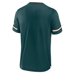 Fanatics Philadelphia Eagles Stripe Stacking T-Shirt Midnight Green