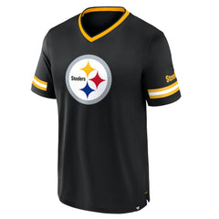 Fanatics Pittsburgh Steelers Stripe Stacking T-Shirt Black