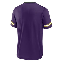 Fanatics Baltimore Ravens Stripe Stacking T-Shirt Purple