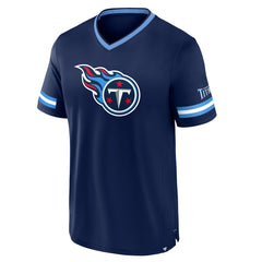 Fanatics Tennessee Titans Stripe Stacking T-Shirt Navy