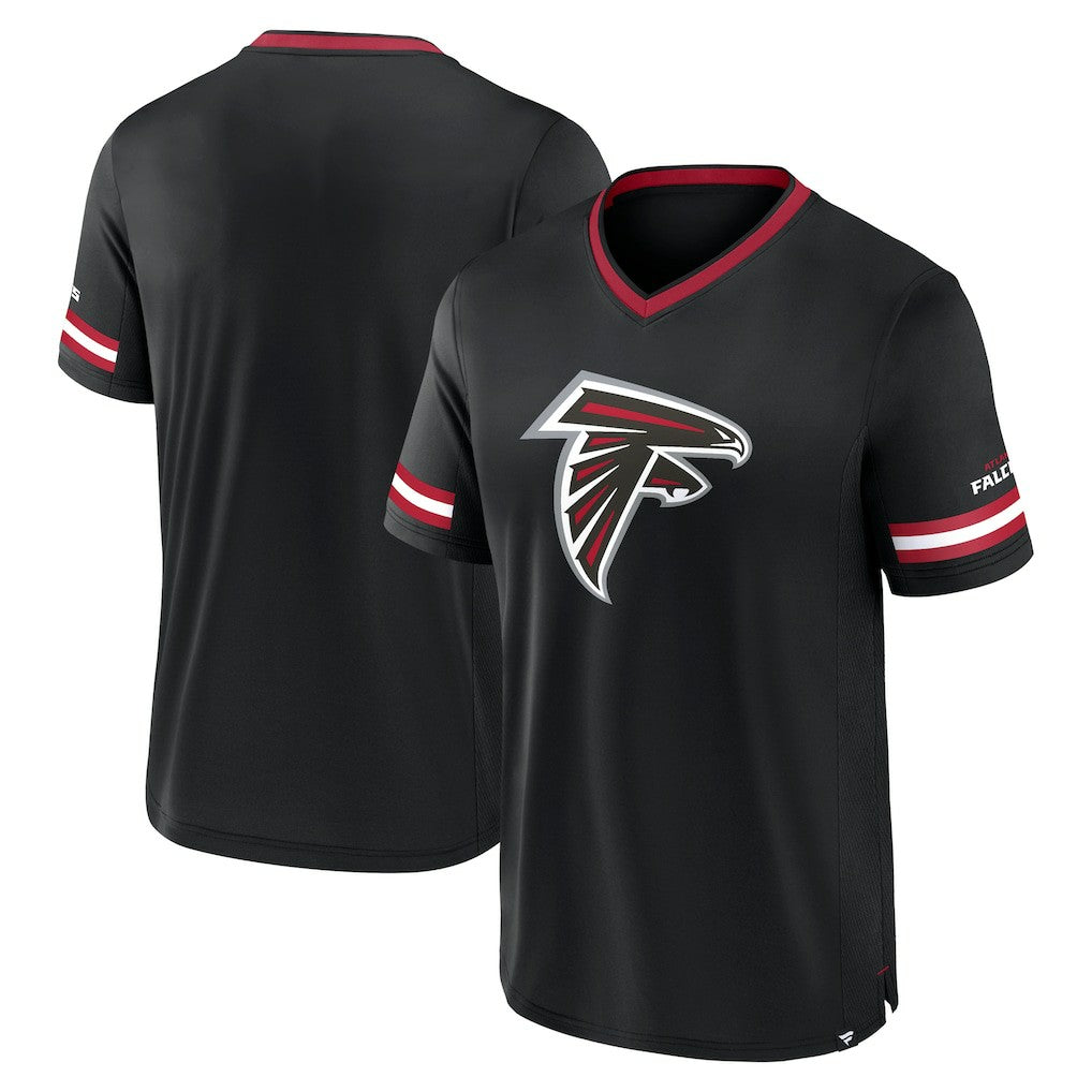 Fanatics Atlanta Falcons Stripe Stacking T-Shirt Black