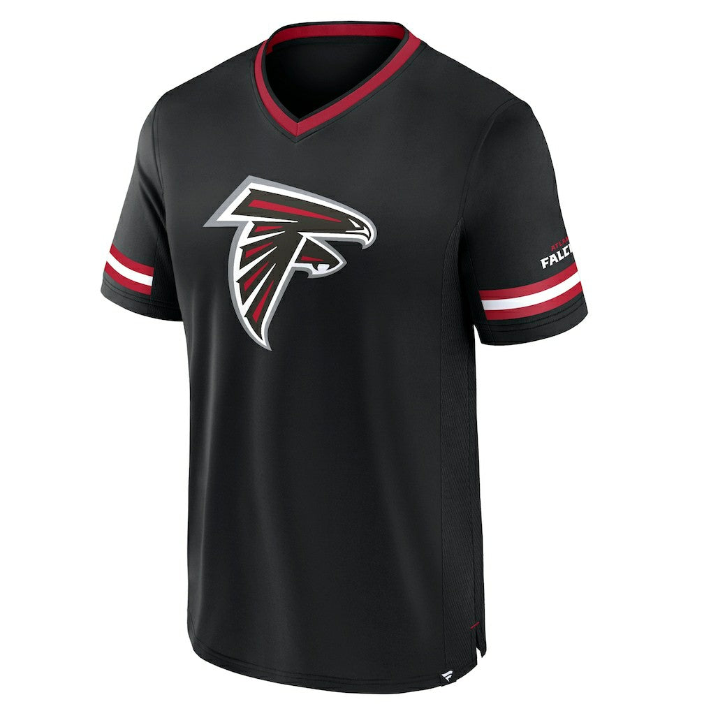 Fanatics Atlanta Falcons Stripe Stacking T-Shirt Black