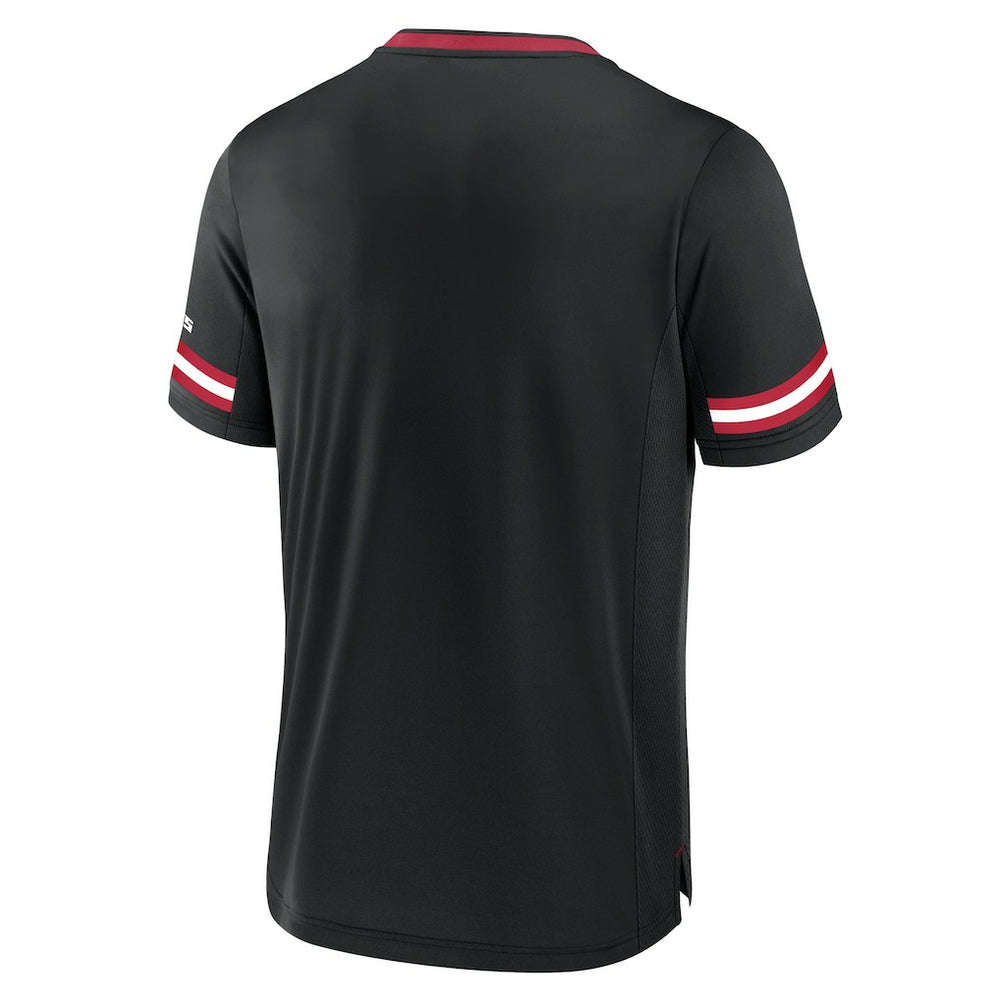 Fanatics Atlanta Falcons Stripe Stacking T-Shirt Black