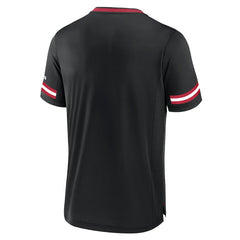 Fanatics Atlanta Falcons Stripe Stacking T-Shirt Black