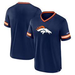 Fanatics Denver Broncos Stripe Stacking T-Shirt Navy