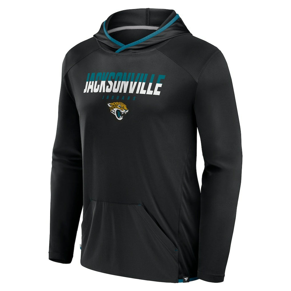 Fanatics Jacksonville Jaguars Transitional Defender Hoodie Long Sleeve T-Shirt Black