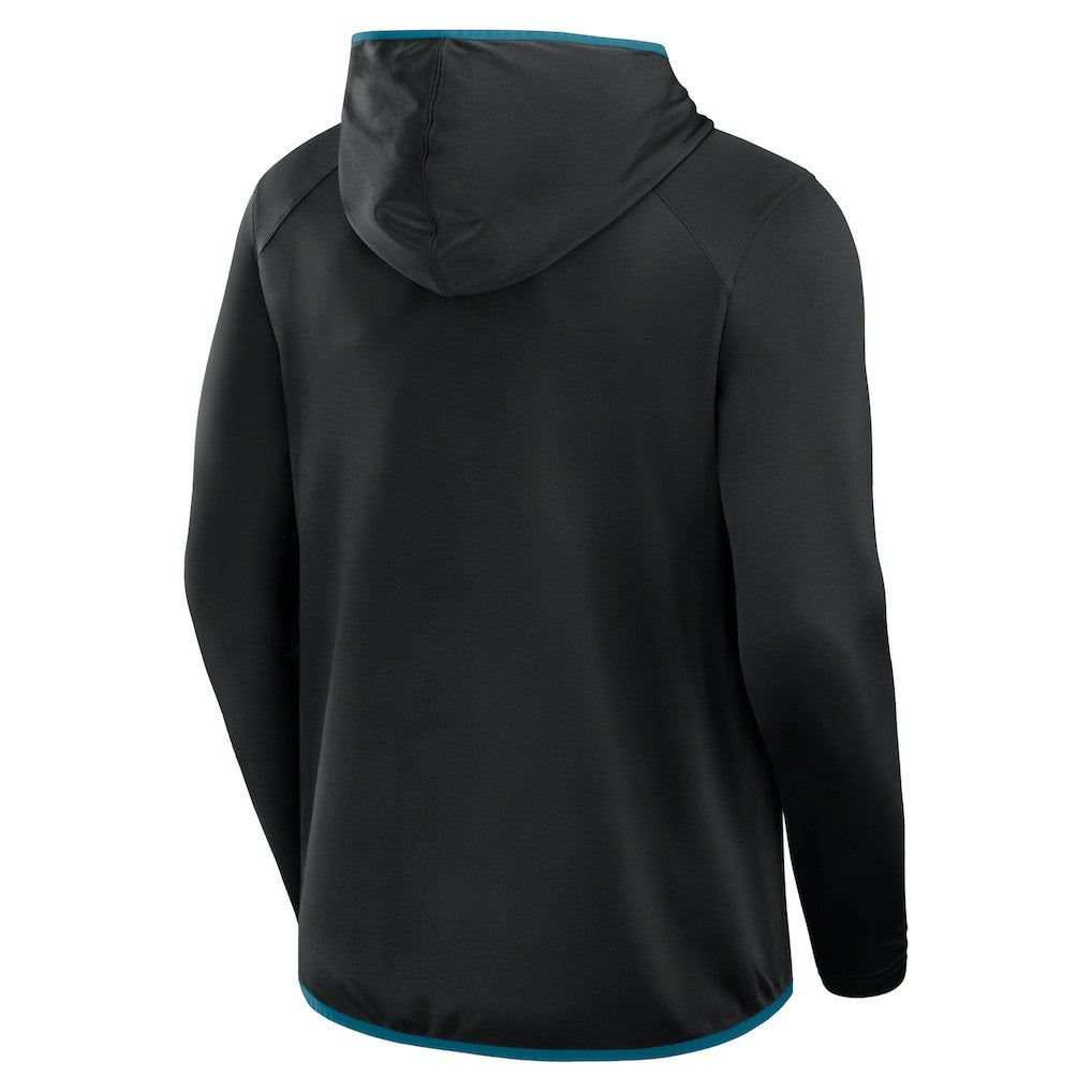 Fanatics Jacksonville Jaguars Transitional Defender Hoodie Long Sleeve T-Shirt Black