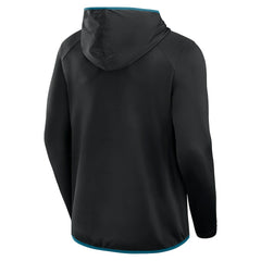 Fanatics Jacksonville Jaguars Transitional Defender Hoodie Long Sleeve T-Shirt Black