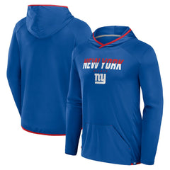 Fanatics New York Giants Transitional Defender Hoodie Long Sleeve T-Shirt Royal