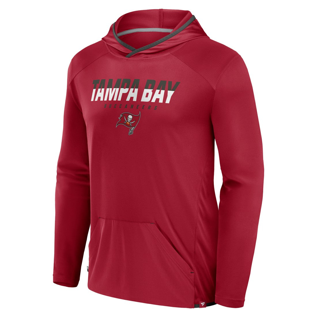 Fanatics Tampa Bay Buccaneers Transitional Defender Hoodie Long Sleeve T-Shirt Red