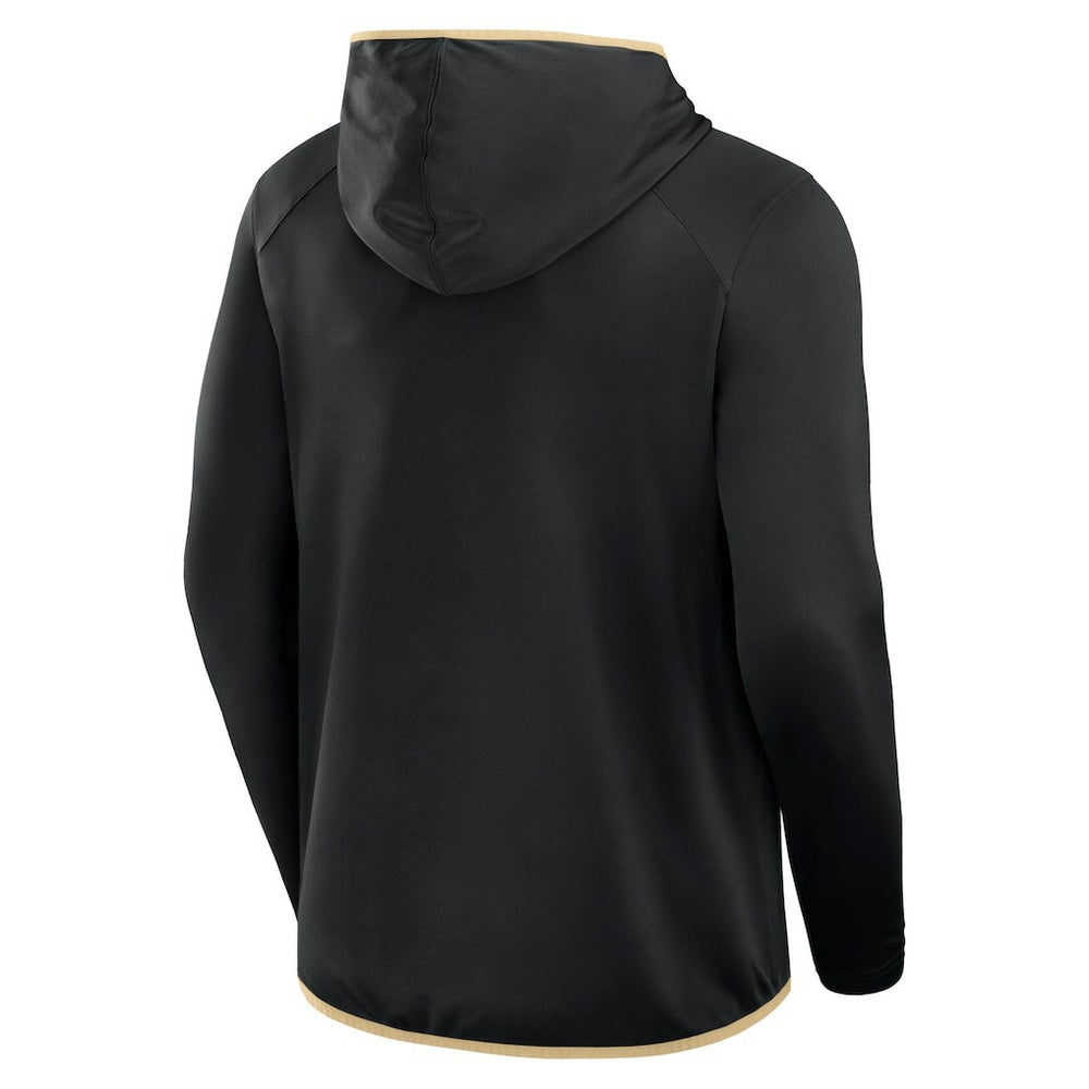 Fanatics New Orleans Saints Transitional Defender Hoodie Long Sleeve T-Shirt Black