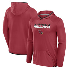 Fanatics Arizona Cardinals Transitional Defender Hoodie Long Sleeve T-Shirt Cardinal