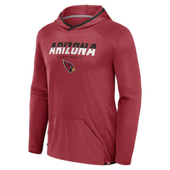 Fanatics Arizona Cardinals Transitional Defender Hoodie Long Sleeve T-Shirt Cardinal