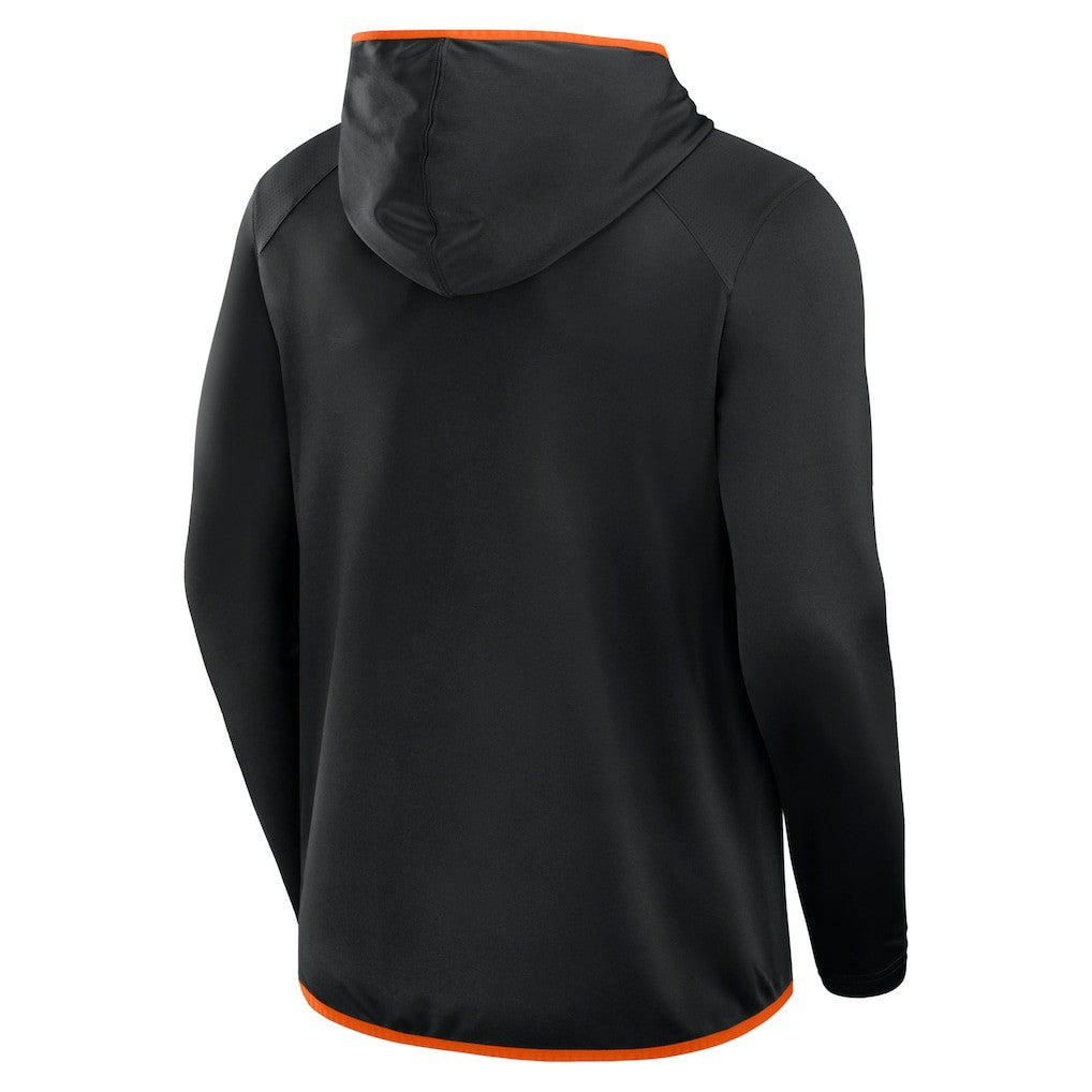 Fanatics Cincinnati Bengals Transitional Defender Hoodie Long Sleeve T-Shirt Black