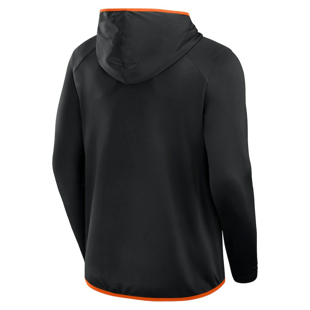 Fanatics Cincinnati Bengals Transitional Defender Hoodie Long Sleeve T-Shirt Black