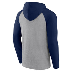 Fanatics Tennessee Titans Under Center Long Sleeve Hoodie T-Shirt Gray/Navy
