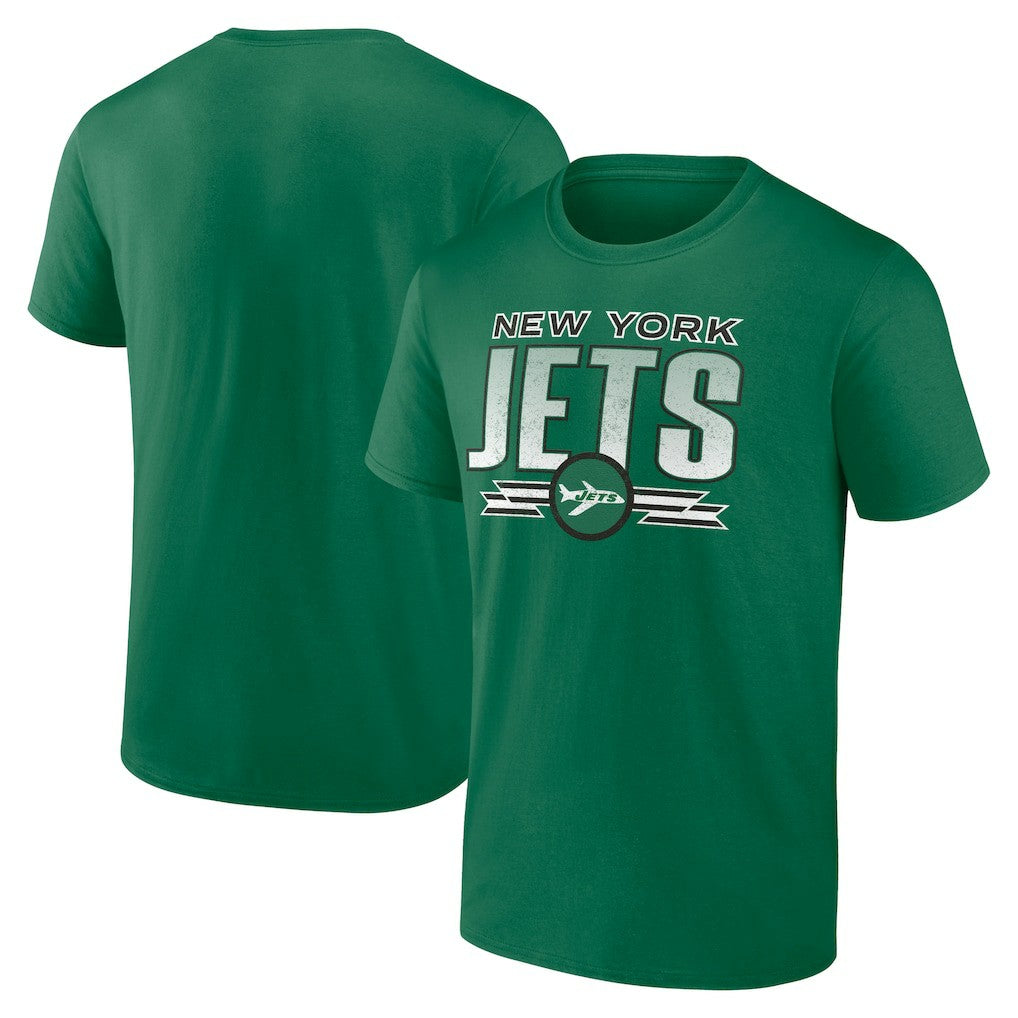 Fanatics New York Jets Fading Out T-Shirt Kelly Green