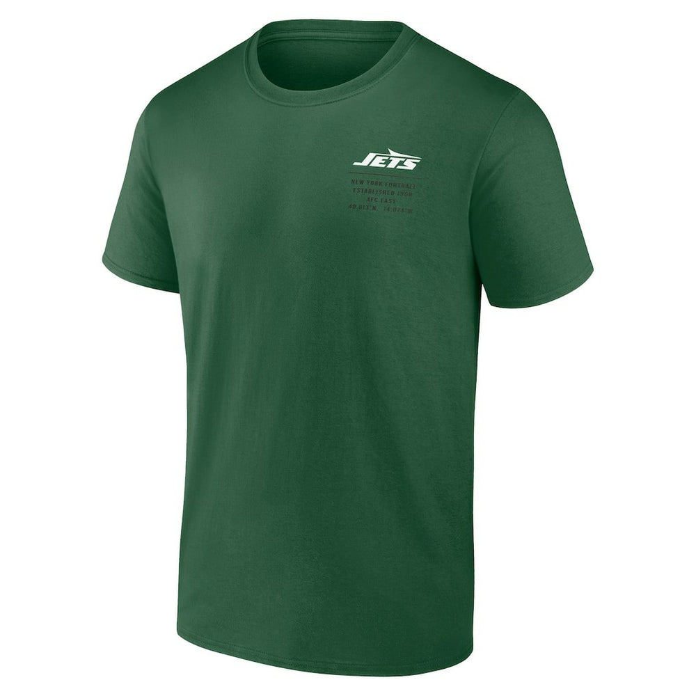 Fanatics New York Jets Repeat Stats T-Shirt Green