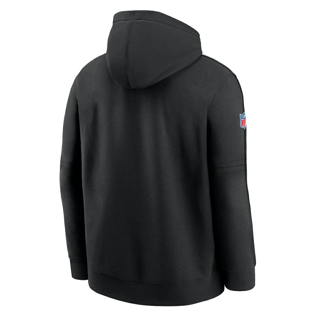 Nike Las Vegas Raiders 2024 NFL Crucial Catch Club Pullover Hoodie Black