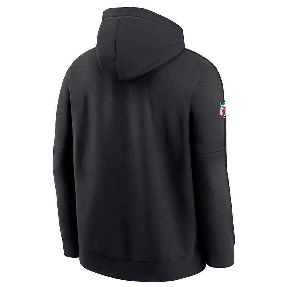 Nike San Francisco 49ers 2024 NFL Crucial Catch Big & Tall Club Pullover Hoodie Black