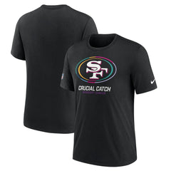 Nike San Francisco 49ers 2024 NFL Crucial Catch Big & Tall T-Shirt Black