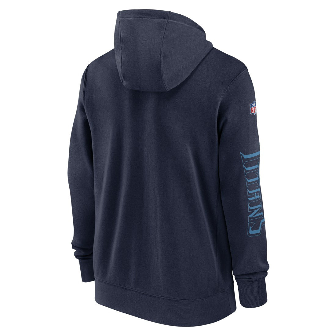 Nike Tennessee Titans 2024 Sideline Club Full-Zip Hoodie Navy