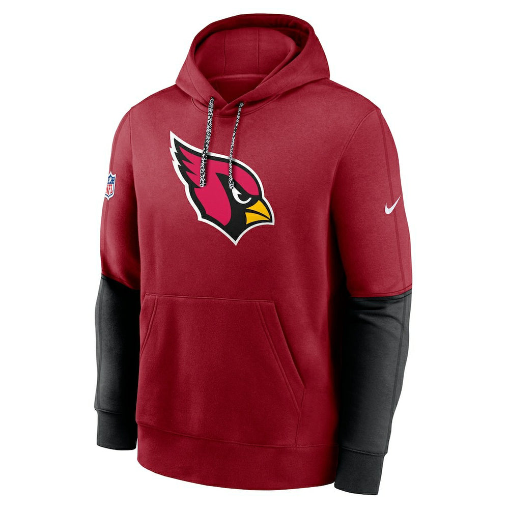 Nike Arizona Cardinals 2024 Sideline Club Pullover Hoodie Cardinal