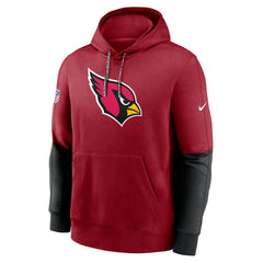 Nike Arizona Cardinals 2024 Sideline Club Pullover Hoodie Cardinal
