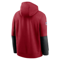 Nike Arizona Cardinals 2024 Sideline Club Pullover Hoodie Cardinal