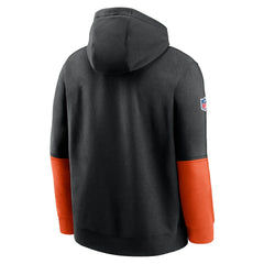 Nike Cincinnati Bengals 2024 Sideline Club Pullover Hoodie Black