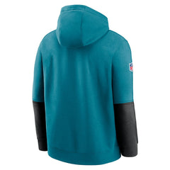 Nike Jacksonville Jaguars 2024 Sideline Club Pullover Hoodie Teal