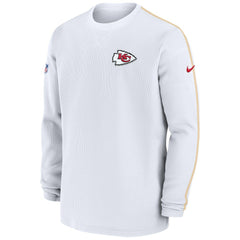 Nike Kansas City Chiefs 2024 Sideline Coaches Long Sleeve Top Red