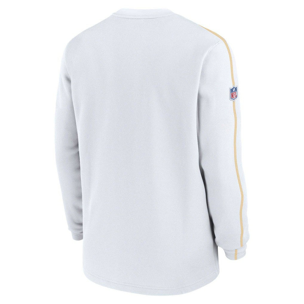 Nike Kansas City Chiefs 2024 Sideline Coaches Long Sleeve Top White