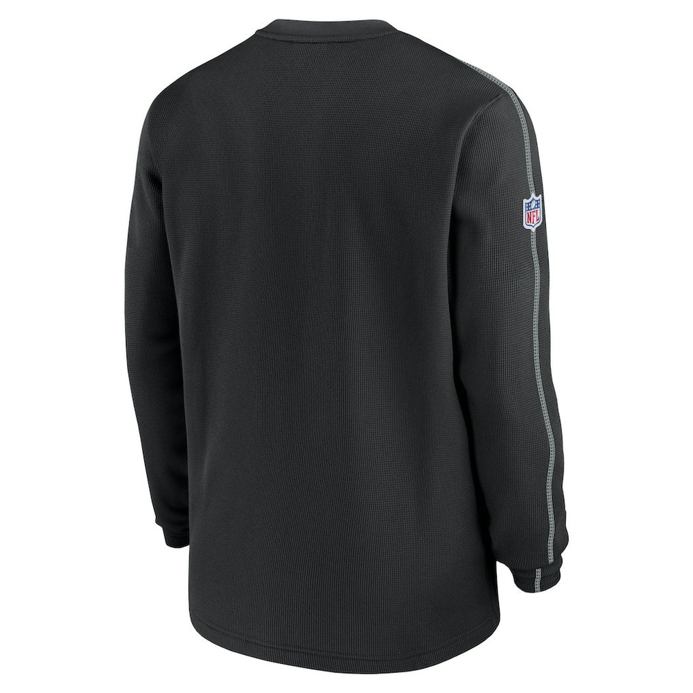 Nike Las Vegas Raiders 2024 Sideline Coaches Long Sleeve Top Black