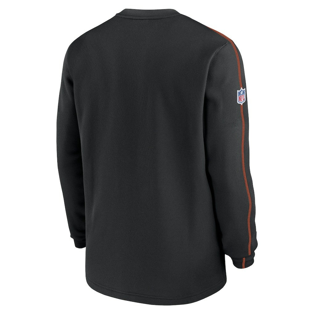 Nike Cincinnati Bengals 2024 Sideline Coaches Long Sleeve Top Black