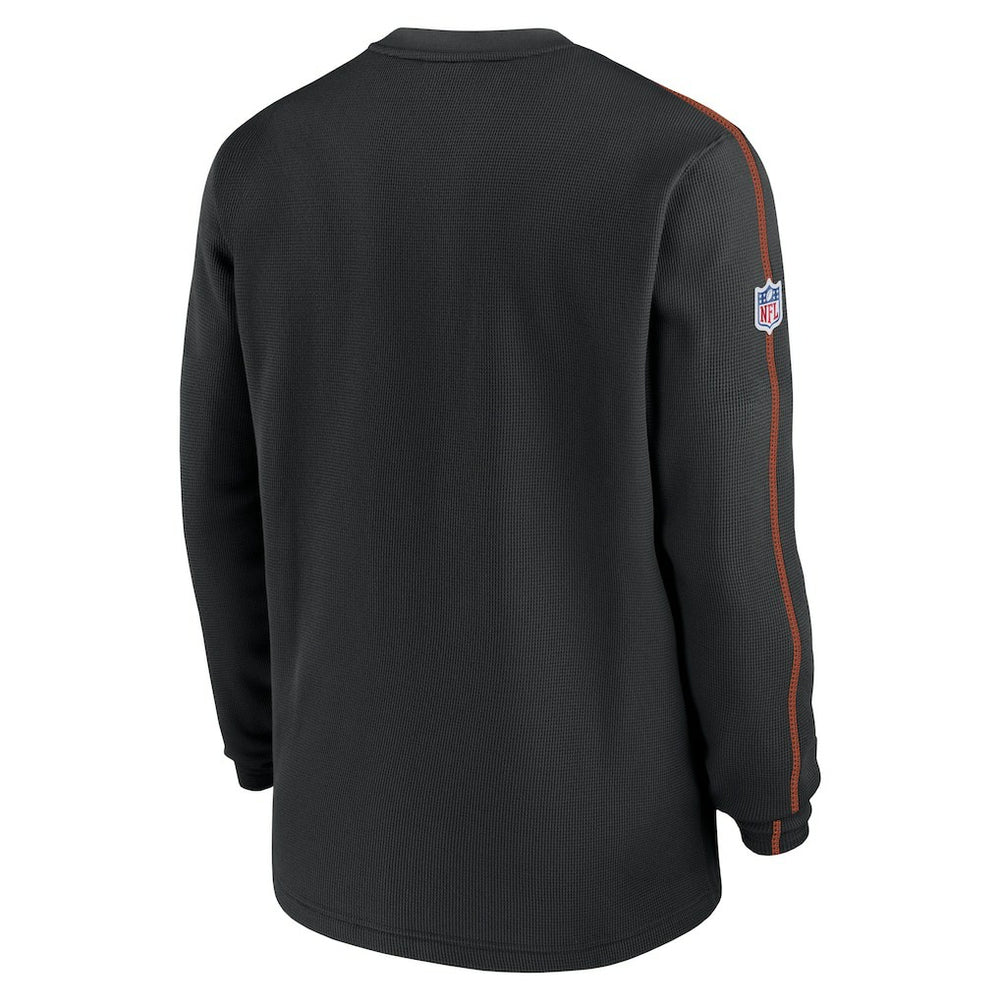 Nike Cincinnati Bengals 2024 Sideline Coaches Long Sleeve Top Black