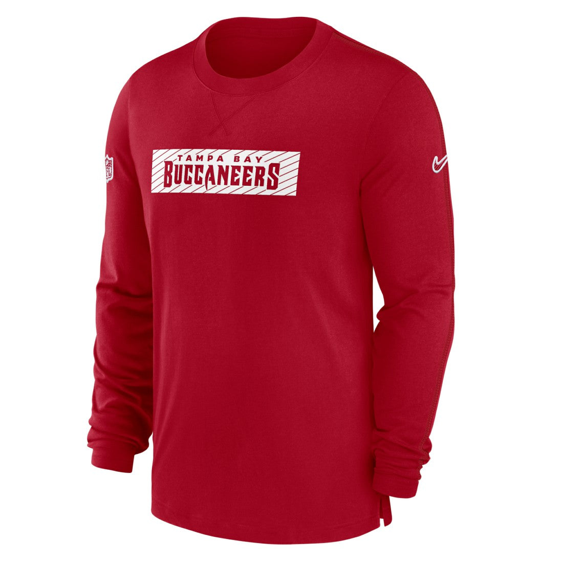 Nike Tampa Bay Buccaneers Sideline Player Performance Long Sleeve T-Shirt Red