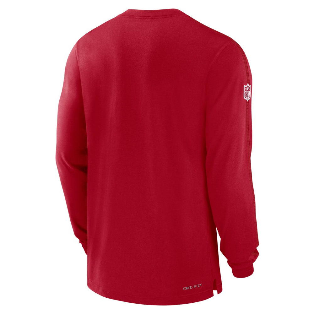 Nike Tampa Bay Buccaneers Sideline Player Performance Long Sleeve T-Shirt Red